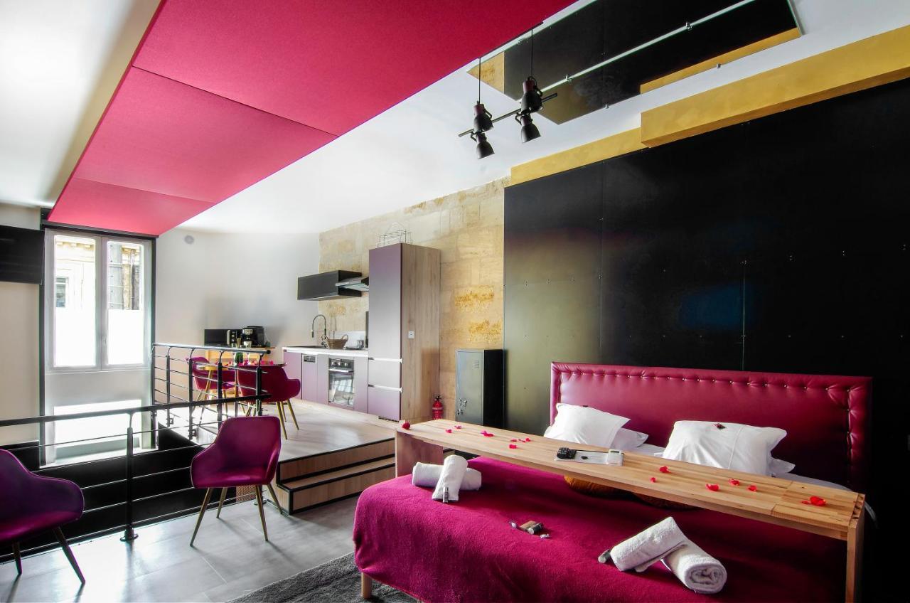 Mieuxqualhotel Jacuzzi Privatif Love Room Bordeaux Zewnętrze zdjęcie